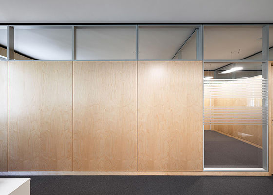 컷소마화 된 고체 유리 분단 벽 시스템