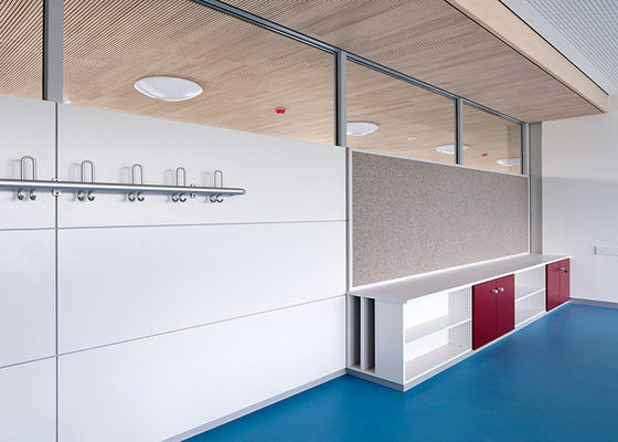 소음 격리 벽 분단판 모듈 유리 사무실 분단판 별도의 영역