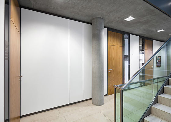 고음 단열 고체 유리 벽 이중 패널 파티션 안전 모듈 파티션 벽