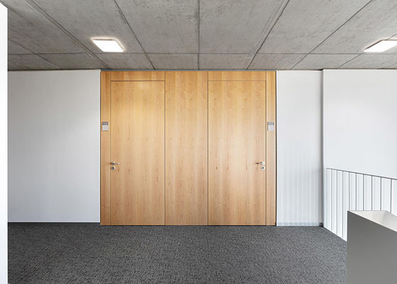 고체 벽 벽벽 가파리 어쿠스틱 필트 45db+- 소음을 줄일 강철 패널 멜라민 보드 흰색